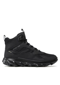 Trekkingi ECCO Mx W Mid Gtx Tex GORE-TEX 82022351052 Czarny ze sklepu eobuwie.pl w kategorii Buty trekkingowe damskie - zdjęcie 182089866