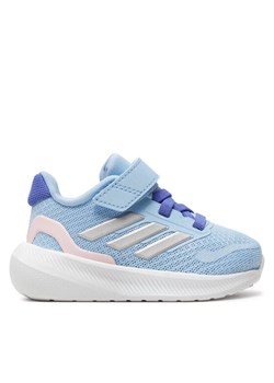 Sneakersy adidas Runfalcon 5 IE8600 Niebieski ze sklepu eobuwie.pl w kategorii Buty sportowe dziecięce - zdjęcie 182089978