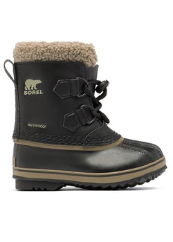 Śniegowce Sorel Yoot Pac Tp Boot Wp 2117082013 Czarny ze sklepu eobuwie.pl w kategorii Buty zimowe dziecięce - zdjęcie 182090065