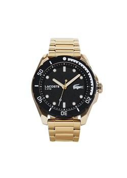 Zegarek Lacoste Finn 2011287 Złoty ze sklepu eobuwie.pl w kategorii Zegarki - zdjęcie 182090129