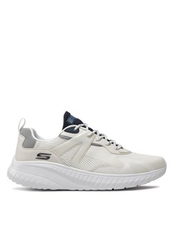 Sneakersy Skechers Bobs Squad Chaos-Elevated Drift 118034/WMLT Biały ze sklepu eobuwie.pl w kategorii Buty sportowe męskie - zdjęcie 182090165