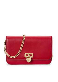 Torebka LAUREN RALPH LAUREN 432962115001 Czerwony ze sklepu eobuwie.pl w kategorii Kopertówki - zdjęcie 182090268