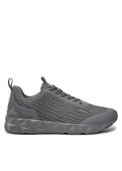Sneakersy EA7 Emporio Armani X8X154 XK357 U270 Szary ze sklepu eobuwie.pl w kategorii Buty sportowe męskie - zdjęcie 182090308