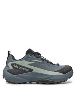Buty do biegania Salomon Genesis Gore-Tex L47589000 Szary ze sklepu eobuwie.pl w kategorii Buty sportowe damskie - zdjęcie 182090375