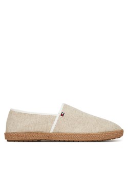 Espadryle Tommy Hilfiger Hilfiger Chambray Espadrille FM0FM05391 Écru ze sklepu eobuwie.pl w kategorii Espadryle męskie - zdjęcie 182090409