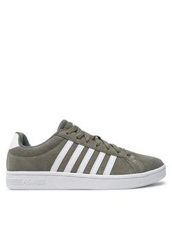 Sneakersy K-Swiss Court Tiebeak 07012 329 Khaki ze sklepu eobuwie.pl w kategorii Buty sportowe męskie - zdjęcie 182090417