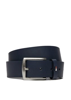 Pasek Męski Tommy Hilfiger Denton 3.5 Ext AM0AM12054 Granatowy ze sklepu eobuwie.pl w kategorii Paski męskie - zdjęcie 182090559