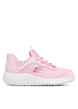 Sneakersy Skechers Bounder-Simple Cute 303585L/LTPK Różowy ze sklepu eobuwie.pl w kategorii Buty sportowe dziecięce - zdjęcie 182090656