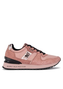 Sneakersy Beverly Hills Polo Club W-3C098-2A324 Różowy ze sklepu eobuwie.pl w kategorii Buty sportowe damskie - zdjęcie 182090709