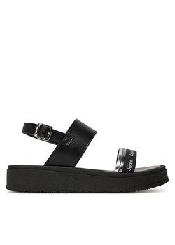 Sandały Calvin Klein Jeans V4A2-82053-0371X S Czarny ze sklepu eobuwie.pl w kategorii Sandały dziecięce - zdjęcie 182090906