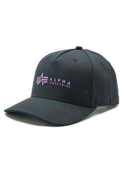 Czapka z daszkiem Alpha Industries 126912 Czarny ze sklepu eobuwie.pl w kategorii Czapki z daszkiem męskie - zdjęcie 182090929