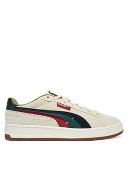 Sneakersy Puma Court Classico Greenside 401612 01 Beżowy ze sklepu eobuwie.pl w kategorii Buty sportowe męskie - zdjęcie 182090956