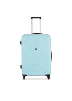Walizka średnia Semi Line T5919-2 Błękitny ze sklepu eobuwie.pl w kategorii Walizki - zdjęcie 182090958