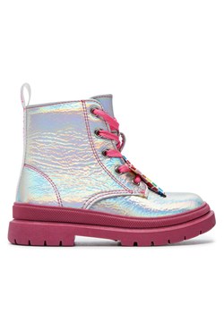 Botki Agatha Ruiz de la Prada 231955 S Srebrny ze sklepu eobuwie.pl w kategorii Buty zimowe dziecięce - zdjęcie 182091056