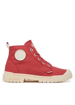 Trapery Palladium Pampa Sp20 Hi Cvs 76838-601-M Czerwony ze sklepu eobuwie.pl w kategorii Workery damskie - zdjęcie 182091149