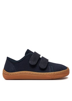 Sneakersy Froddo Barefoot Canvas G1700379-8 S Granatowy ze sklepu eobuwie.pl w kategorii Trampki dziecięce - zdjęcie 182091467
