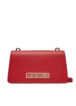 Torebka LOVE MOSCHINO JC4145PP1IL1250A Czerwony ze sklepu eobuwie.pl w kategorii Listonoszki - zdjęcie 182091475