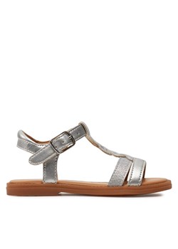 Sandały Geox J Sandal Karly Girl J4535H 0NFQD C1007 M Srebrny ze sklepu eobuwie.pl w kategorii Sandały dziecięce - zdjęcie 182091639