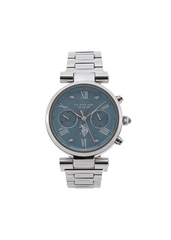 Zegarek U.S. Polo Assn. Ines USP8312LB Srebrny ze sklepu eobuwie.pl w kategorii Zegarki - zdjęcie 182091675