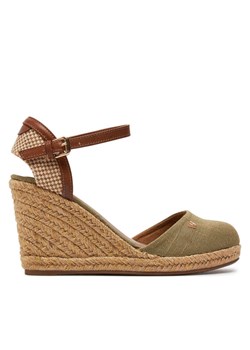 Espadryle Wrangler Brava Women Wedge 20241056 Khaki ze sklepu eobuwie.pl w kategorii Espadryle damskie - zdjęcie 182091717