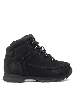 Trekkingi Timberland Euro Sprint TB0A2B7D0011 Czarny ze sklepu eobuwie.pl w kategorii Buty trekkingowe dziecięce - zdjęcie 182091719