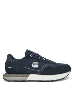 Sneakersy G-Star Raw LEO-01-WE Granatowy ze sklepu eobuwie.pl w kategorii Buty sportowe męskie - zdjęcie 182091726