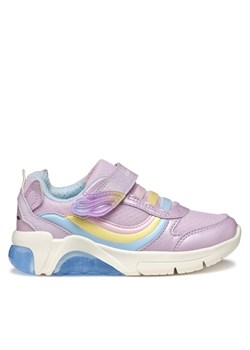 Sneakersy Geox J Fadinlight J55M4A 0KNGN C8R0G D Fioletowy ze sklepu eobuwie.pl w kategorii Buty sportowe dziecięce - zdjęcie 182091869