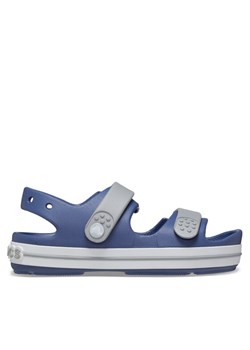 Sandały Crocs Crocband Cruiser Sandal Kids 209423 Szary ze sklepu eobuwie.pl w kategorii Sandały dziecięce - zdjęcie 182091895