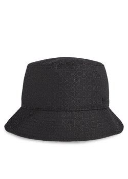 Kapelusz Calvin Klein Jacquard Monogram K50K511559 Czarny ze sklepu eobuwie.pl w kategorii Kapelusze męskie - zdjęcie 182091936