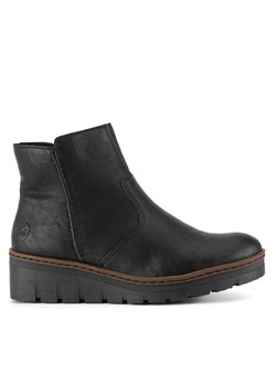 Botki Rieker X9165-00 Czarny ze sklepu eobuwie.pl w kategorii Botki - zdjęcie 182092009