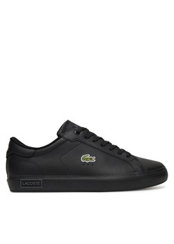 Sneakersy Lacoste Powercourt 7-49SMA0081 Czarny ze sklepu eobuwie.pl w kategorii Buty sportowe męskie - zdjęcie 182092248
