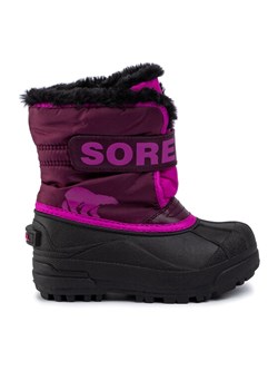 Śniegowce Sorel Snow Commander NC1960 Różowy ze sklepu eobuwie.pl w kategorii Buty zimowe dziecięce - zdjęcie 182092346