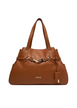 Torebka Liu Jo Ecs L Tote AA5046 E0037 Brązowy ze sklepu eobuwie.pl w kategorii Torby Shopper bag - zdjęcie 182092415