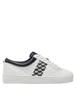 Sneakersy MICHAEL Michael Kors Juno Stripe Lace Up 43T4JUFSAL Biały ze sklepu eobuwie.pl w kategorii Buty sportowe damskie - zdjęcie 182092418