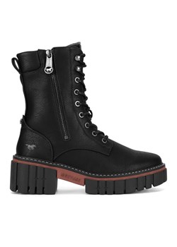 Botki Mustang 1447-504 Czarny ze sklepu eobuwie.pl w kategorii Botki - zdjęcie 182092519