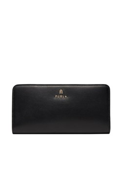 Duży Portfel Damski Furla Camelia Continental Bifold WP00411-AX0733-O6000-1-007-20-CN Czarny - id: 8050597458144 - marki Furla - 182092525 Duży Portfel Damski Furla Camelia Continental Bifold WP00411-AX0733-O6000-1-007-20-CN Czarny ze sklepu eobuwie.pl w kategorii Portfele damskie - zdjęcie 182092525