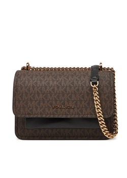 Torebka MICHAEL Michael Kors 32R5GC7C1B Brązowy ze sklepu eobuwie.pl w kategorii Kopertówki - zdjęcie 182092638
