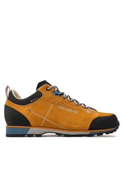 Trekkingi Dolomite 54 Hike Low Evo Gore-Tex 289208 0922 Brązowy ze sklepu eobuwie.pl w kategorii Buty trekkingowe męskie - zdjęcie 182092835