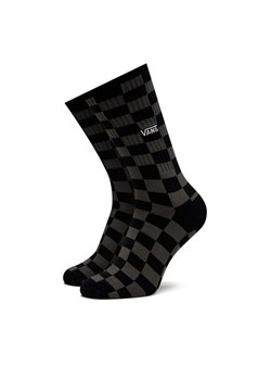 Skarpety Wysokie Męskie Vans Checkeboard Crew VN0A3H3OBA5 Czarny ze sklepu eobuwie.pl w kategorii Skarpetki męskie - zdjęcie 182092855