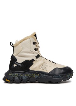 Sneakersy Premiata Saintcrossd 378M Beżowy ze sklepu eobuwie.pl w kategorii Buty sportowe damskie - zdjęcie 182092866