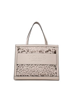 Torebka TOUS Shopping Xl Amaya K.Shock 2001660601 Beżowy ze sklepu eobuwie.pl w kategorii Torby Shopper bag - zdjęcie 182092948