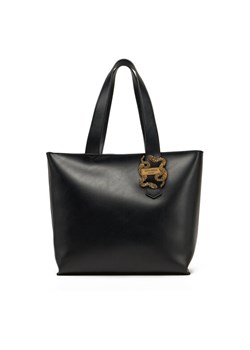Torebka Just Cavalli Iconic Snakes 78RA4BA5 ZSA89 Czarny ze sklepu eobuwie.pl w kategorii Torby Shopper bag - zdjęcie 182093198
