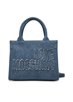 Torebka LOVE MOSCHINO JC4244PP0MKM0750 Niebieski ze sklepu eobuwie.pl w kategorii Torebki damskie - zdjęcie 182093475