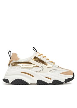 Sneakersy Steve Madden Possession-E SM19000033 Biały ze sklepu eobuwie.pl w kategorii Buty sportowe damskie - zdjęcie 182093486