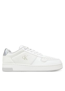 Sneakersy Calvin Klein Jeans Basket Cupsole Low Mg YW0YW01765 Biały ze sklepu eobuwie.pl w kategorii Buty sportowe damskie - zdjęcie 182093519