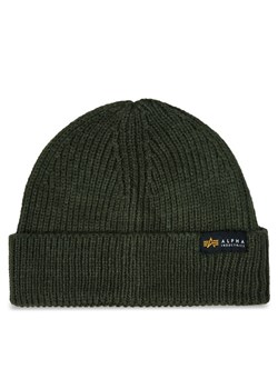 Czapka Alpha Industries Dockers Beanie 138905 Zielony ze sklepu eobuwie.pl w kategorii Czapki zimowe męskie - zdjęcie 182093568
