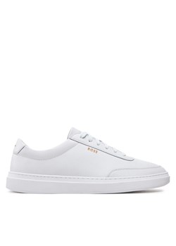 Sneakersy BOSS Kieran 50536504 Biały ze sklepu eobuwie.pl w kategorii Buty sportowe męskie - zdjęcie 182093599