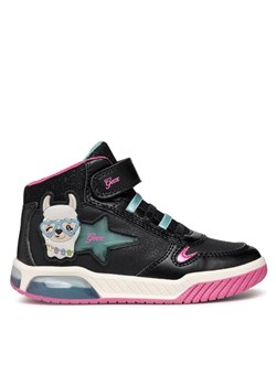 Sneakersy Geox J Inek Girl J36ASC 0CENF C9B4A S Czarny ze sklepu eobuwie.pl w kategorii Buty sportowe dziecięce - zdjęcie 182093828