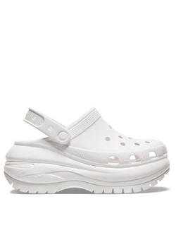 Klapki Crocs Mega Crush Clog 207988 Biały ze sklepu eobuwie.pl w kategorii Klapki męskie - zdjęcie 182093856