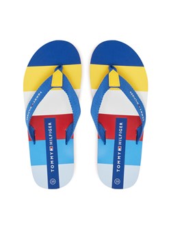 Japonki Tommy Hilfiger T3X8-33907-0058Y913 S Granatowy ze sklepu eobuwie.pl w kategorii Klapki dziecięce - zdjęcie 182093927